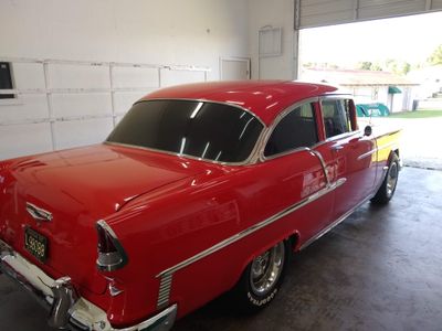 Automotive window tinting on a vehicle